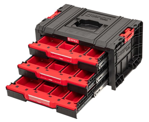 Qbrick Instrumentu kaste QS System PRO Drawer 3 toolbox Expert [P257325]