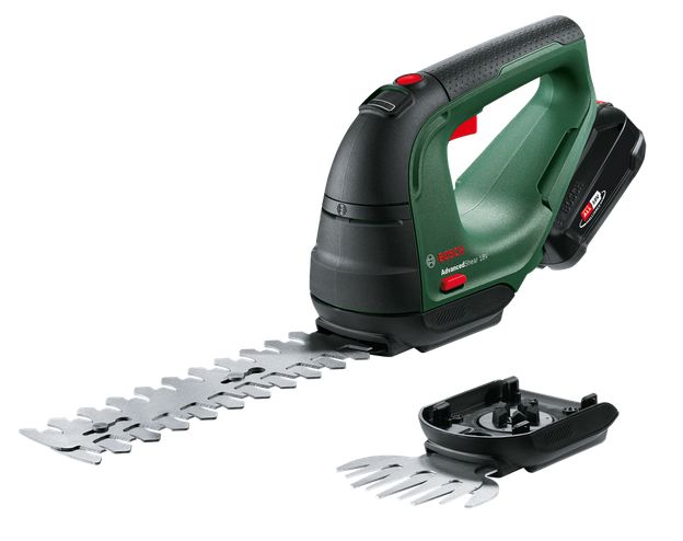 Zāles un Krūmu šķēres Bosch AdvancedShear 18, Akum. 1x2ah [0600857000]