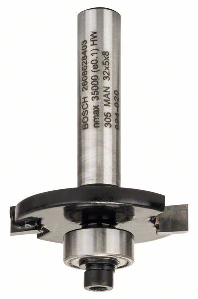 Bosch Diskveida frēze HM B=5mm, kāts 8mm