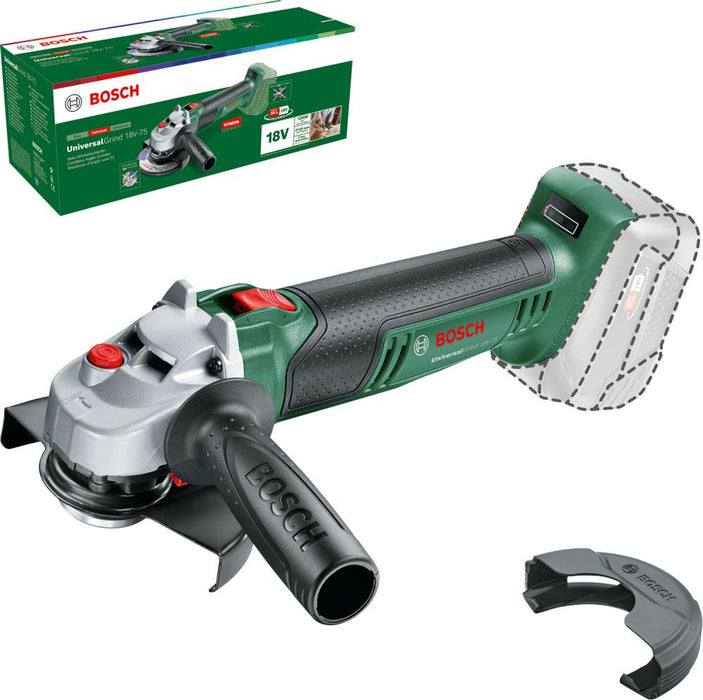 Leņķa slīpmašīna Bosch Universal Grind18V-75solo Akum. [06033E5001]