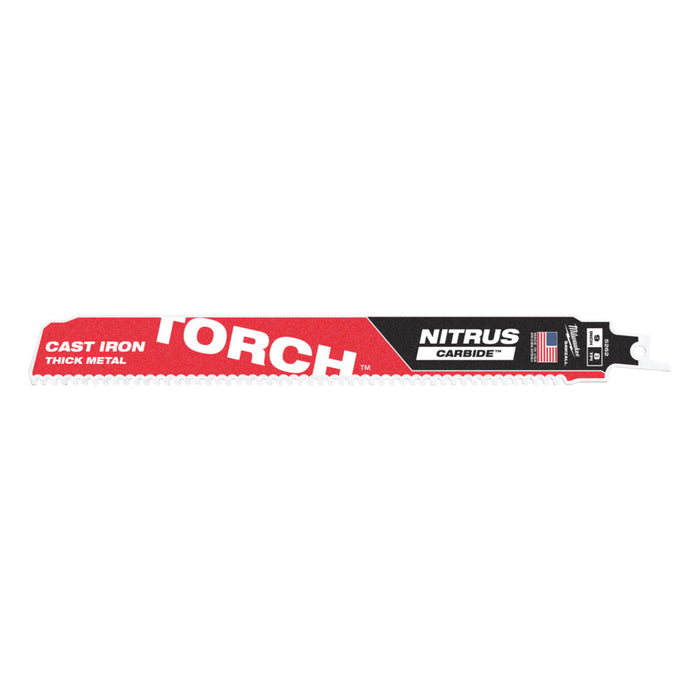 Zobenzāģa asmenis ar karbīda zobiem 230mm, TORCH NITRUS Milwaukee 48005262