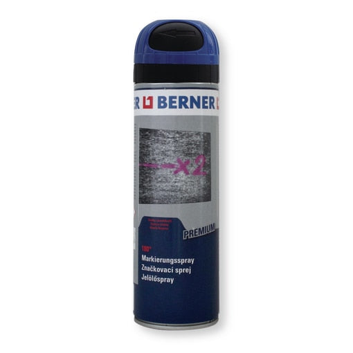 Berner Marķēšanas krāsas aerosols 180° (500 ml)