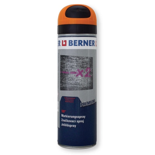 Berner Marķēšanas krāsas aerosols 180° (500 ml)