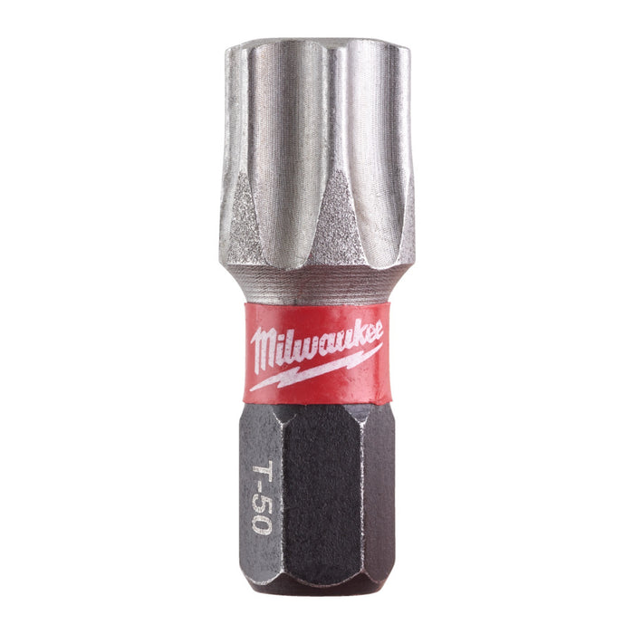 Bits T50 25mm, Shockwave Milwaukee 49324308921