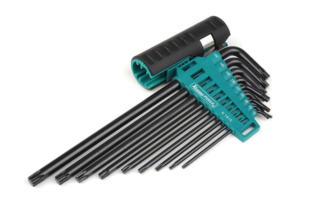 L-tipa Torx atslēgu komplekts T10-T50 9gb Kamasa tools K1415