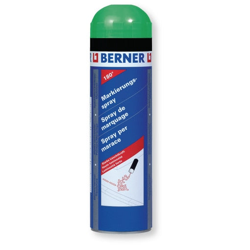 Berner Marķēšanas krāsas aerosols 180° (500 ml)