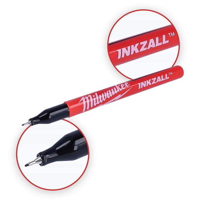 Marķieris  smalks,melns INKZALL Milwaukee 48223164