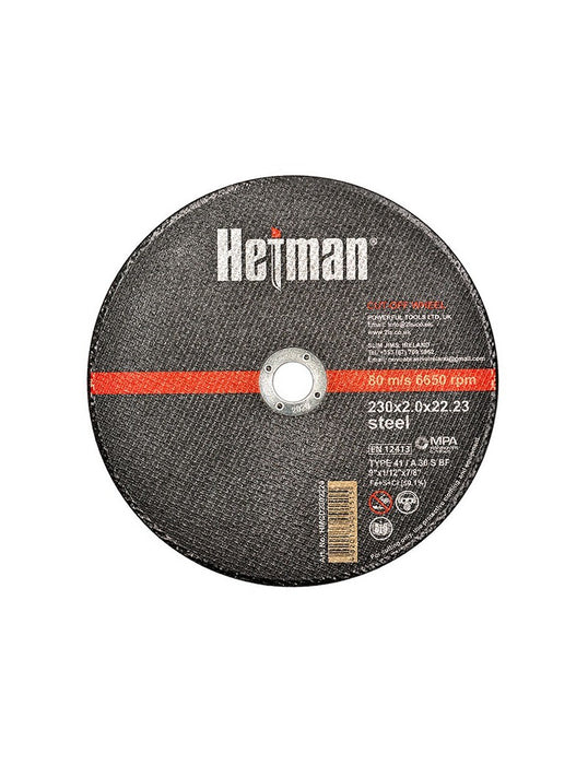 Griezējdisks metālam 230x1.8x22.23mm, Hetman 7020