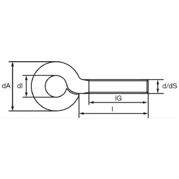 s6 Āķis metriskā vītne demo