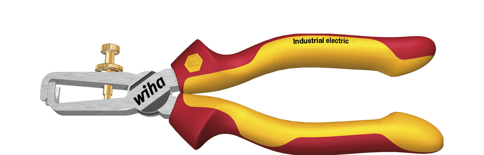 Vadu izolācijas noņemšanas knaibles 160mm,ø 5mm/ 10mm²  Industrial VDE Wiha W36711