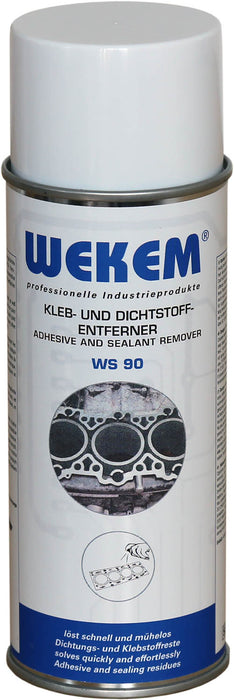 Līmes/hermētiķu/uzdedžu tīrītājs 400ml Wekem WS-90-400