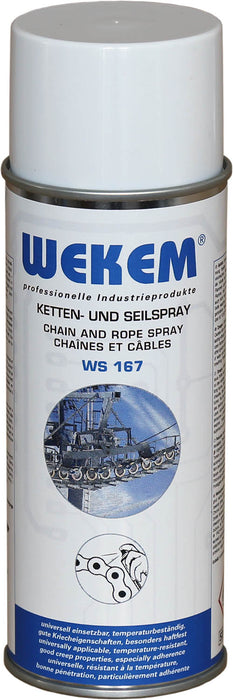 Ķēžu un trošu eļļa 400ml Wekem WS-167-400